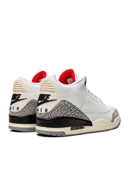Air  3 Sneakers White Cement