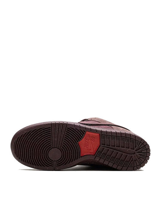 Nike Sb Dunk Low Sneakers Burgundy Crush