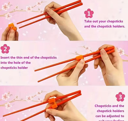 Chopsticks Μαύρα 5τμχ