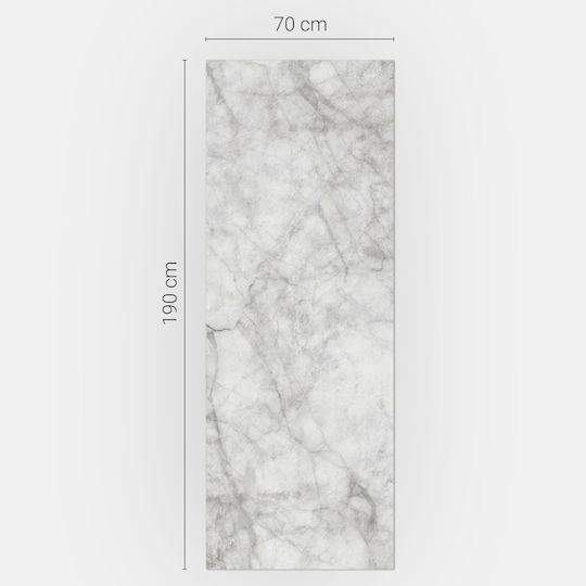 Magnetisches Kühlschrankcover Küche Marmoriertes Design Adern 70x190 cm