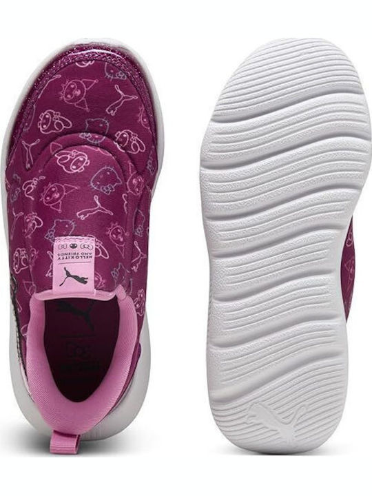 Kids Sneakers Slip-On Purple