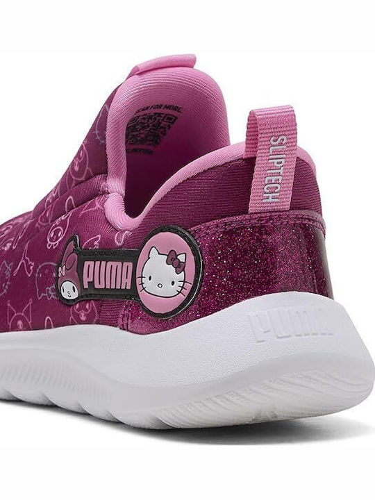 Kids Sneakers Slip-On Purple