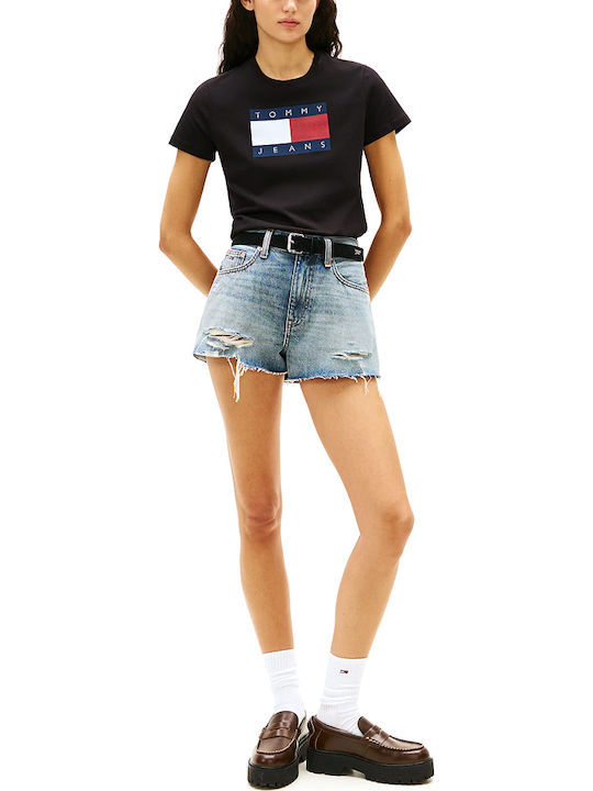 Flag Women's T-shirt Red, White, Black