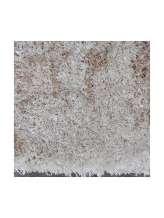 Shaggy Geometric 160x230cm Beige-brown