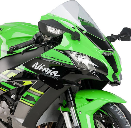Side Spoilers Black Sport Side Spoilers Kawasaki Zx-10r '11-'20 Zx-10rr '17-'20 9882n Puig