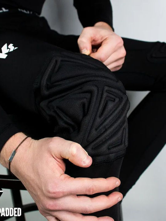 KEEPERsport Men's Sports Long Leggings Black