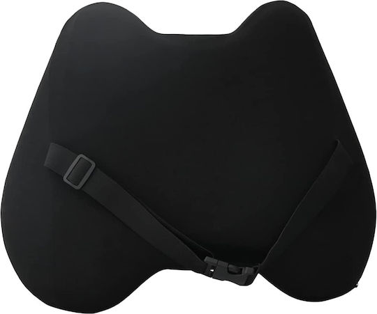vidaXL Πλάτη 42x32x14cm Μαύρη