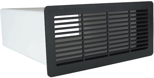 Plastic Abs Vent Louvers 22x9cm Rectangles