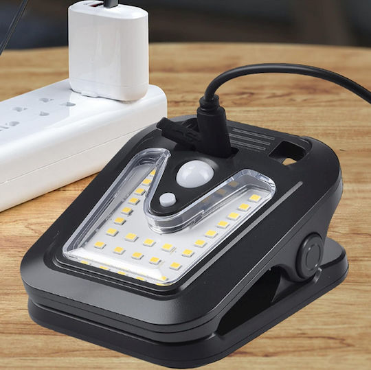 Φανάρι Led Ηλιακό για Camping Αδιάβροχο