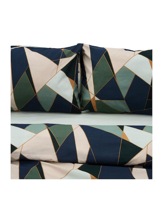 Heinner Set Huse Pentru Pilote 100% Bumbac 200x220cm Dublu Cu 2 Fețe De Pernă & 1 Cearceaf Enzo