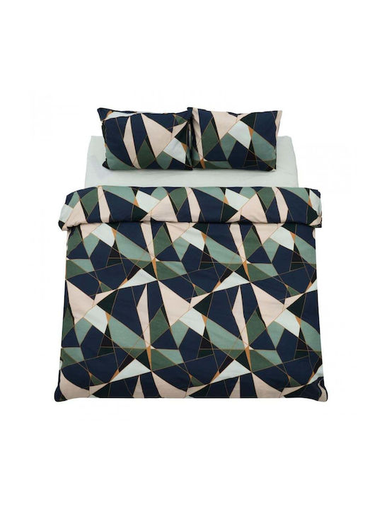 Heinner Set Huse Pentru Pilote 100% Bumbac 200x220cm Dublu Cu 2 Fețe De Pernă & 1 Cearceaf Enzo