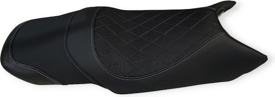 Fazer600 Gen2 S1-s2 Yamaha Anti-slip Quilted Baklavadoto Seat Cover Gray Stitches