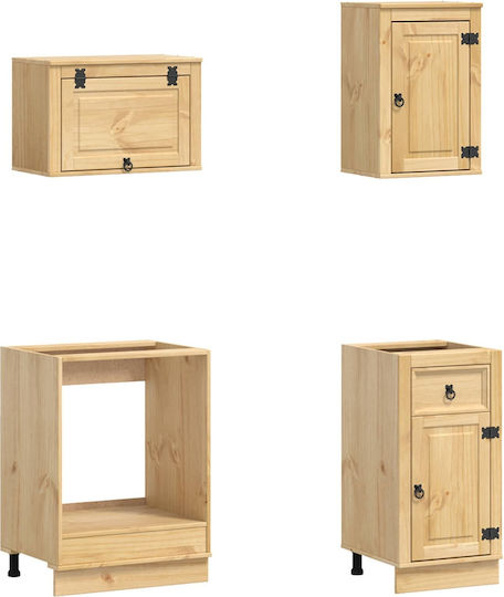 Шкаф за Долен Фурна Honey 80x46x81.5бр