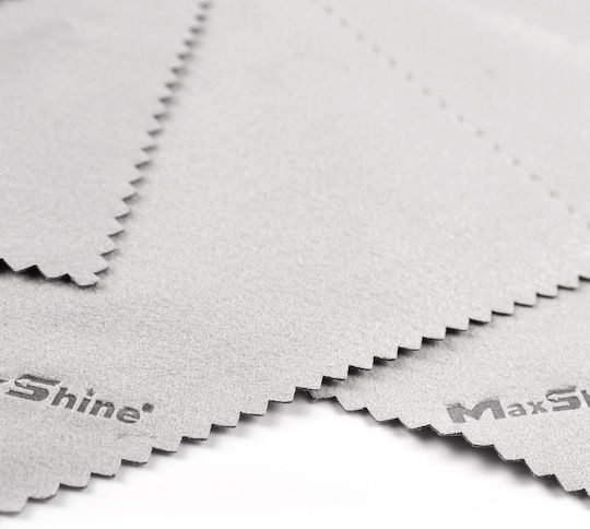 Maxshine Микрофибърни Кърпи за Полиране на Интериорни Пластмаси - Арматурно Табло за Автомобил Бели 10x10см 10 Бройки