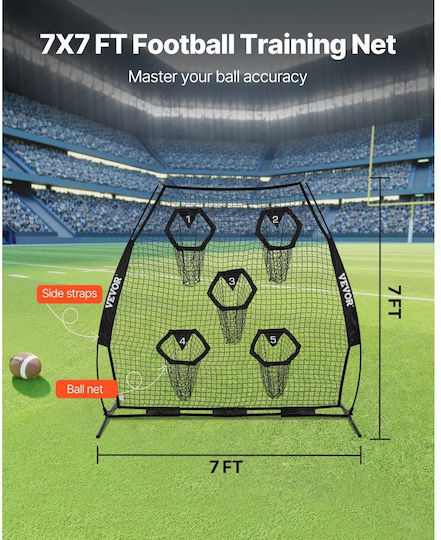 Vevor Soccer Net 213.36x213.36cm