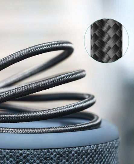 iPEAX Braided USB 2.0 Cable USB-C male - USB-C Black 1.5m