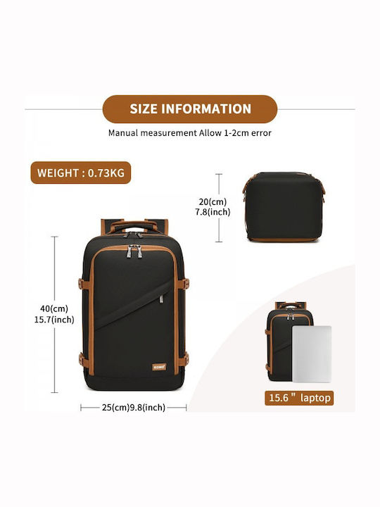 Miss Lulu Backpack Backpack for 15.6" Laptop Black BPK2551-BK/BN