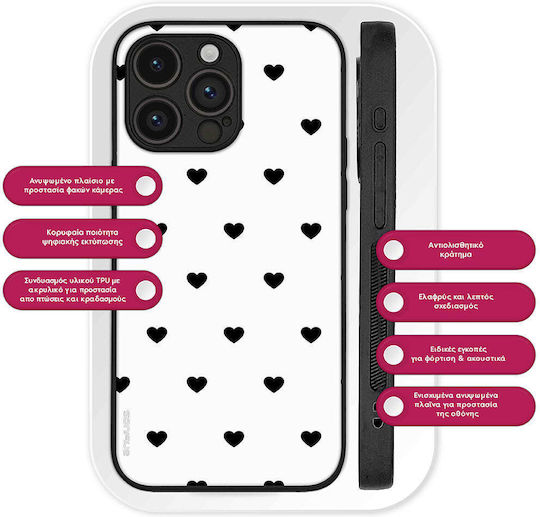 Sonique Heart Series Case Xiaomi Xiaomi 17 Pro Max 5g White