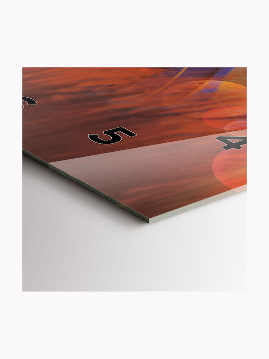 Tulup Детски стенен часовник Стъкло 30x30см