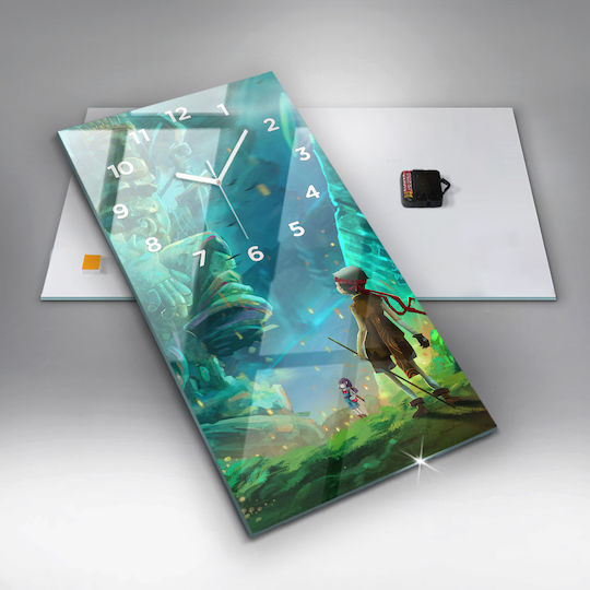 Tulup Ceas de Perete pentru Copii 30x60cm