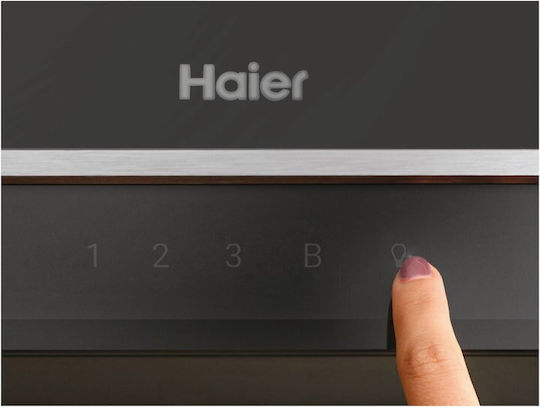 Haier Șemineu Hotă 90cm Negru