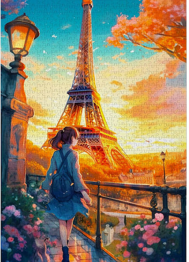 Parisian Wanderlust Puzzle 2D 1000pcs
