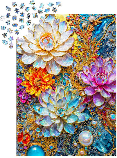 Pearlescent Waterlilies Puzzle 2D 1000pcs