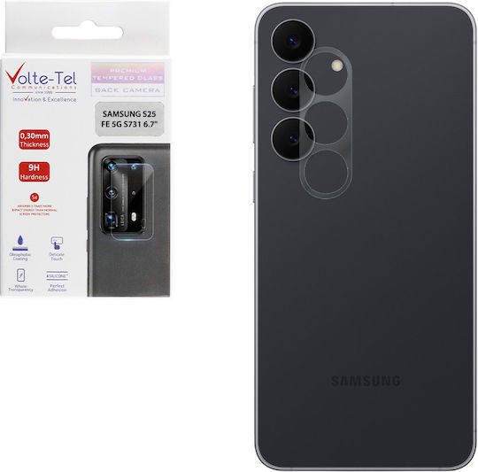 Volte-Tel Protecție Cameră Tempered Glass Transparent pentru Samsung S25 FE 5G S731