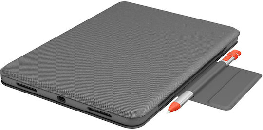 Logitech Folio Touch Flip Cover with Keyboard in English US Gray (iPad Air 2013 9,7") 920-009956
