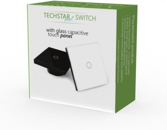 Techstar Touch Switch Tempered Glass Modern Design Led Lighting 2 Phases Gray
