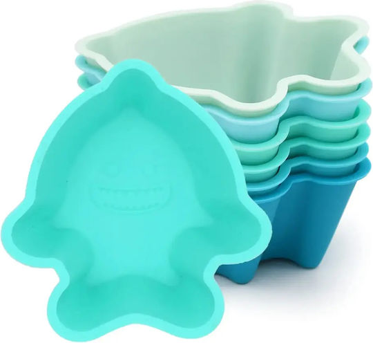 Melii Toddler Silicone Food Container Set Brown 6 Pieces