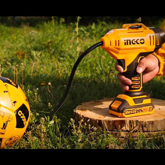 Ingco Car Tire Pump Rechargeable 20V (Without Battery)