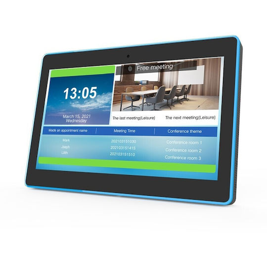 Allnet Meetingraum Rgb Led Tablet 13 Zoll Rk3399 Android 10 Und Nfc Rfid Black