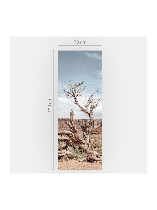 Magnetică Husă Pentru Frigider Imprimare Trunchi Răsucit De Copac 70x190 Cm