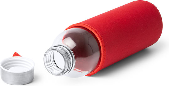Camu Бутилка За Вода Стъклена С Винтов Капак Зелен 500ml