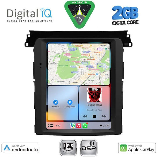 Digital IQ Car Audio System for Subaru Forester / Impreza 2012-2014 (Bluetooth/USB/WiFi/GPS/Apple-Carplay/Android-Auto) with Touch Screen 4.1"