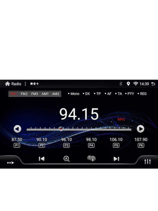Digital IQ Auto-Audiosystem für Nissan NV200 2009-2020 (Bluetooth/USB/AUX/WiFi/GPS/Apple-Carplay/Android-Auto) mit Touchscreen 9"