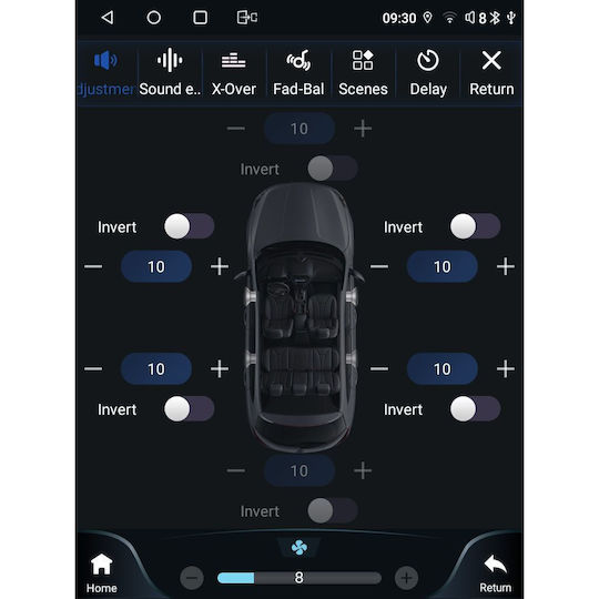 Lenovo Car Audio System for Mitsubishi Asx 2009-2020 (Bluetooth/USB/WiFi/GPS/Apple-Carplay/Android-Auto)