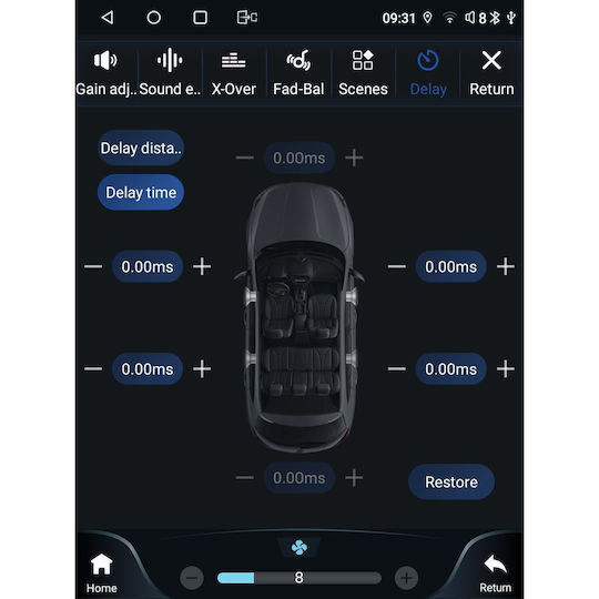 Lenovo Car Audio System for Opel Insignia 2008-2013 (Bluetooth/USB/WiFi/GPS/Apple-Carplay/Android-Auto)