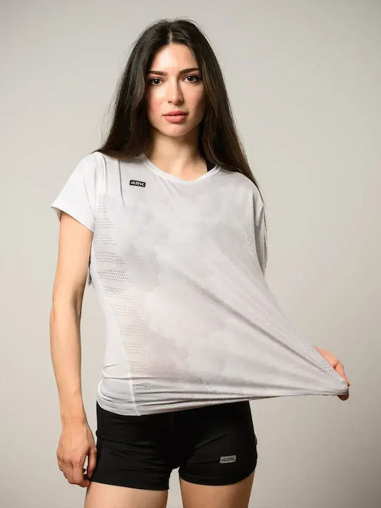 Technical Athletic T-shirt Deep White