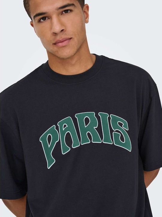 T-shirt Jet Black