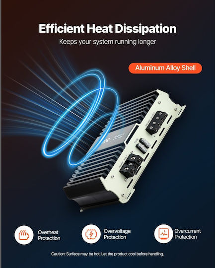 Vevor Car Audio Amplifier 1 Channel Class D