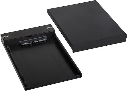 Твърд диск кутия 2.5" SATA III с връзка SATA / USB 3.0 в Черен цвят