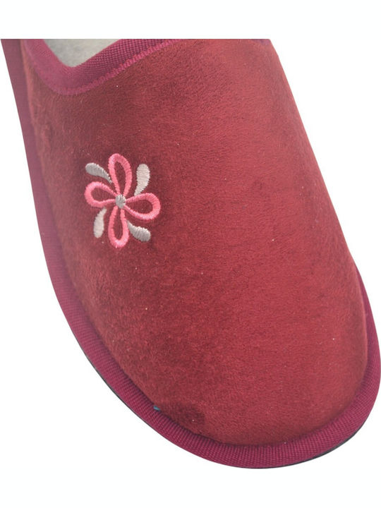 Closed Women's Slippers Red