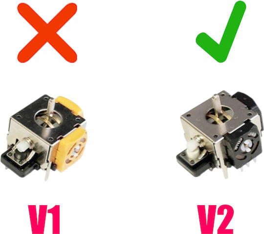 Αναλογικός Διακόπτης Analog 3d Joystick Stick Switch V2 Sony Playstation 2 Ps2 Dualshock Controller Κωδ.1-game229