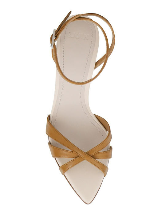 Leather Sandals Yellow