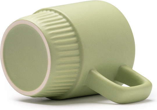 Longi Mug Ceramic Green 300ml