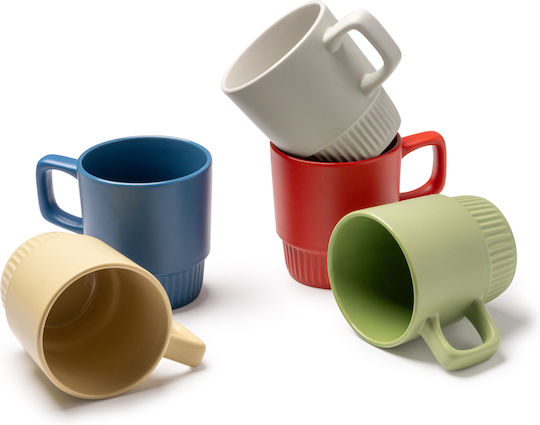 Longi Mug Ceramic Green 300ml