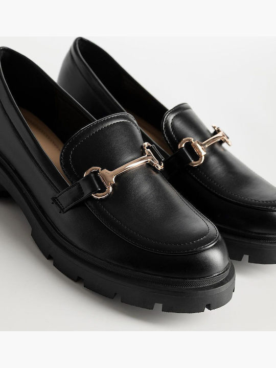 Damen Loafers in Schwarz Farbe