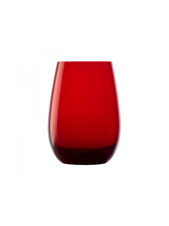 Stolzle Lausitz Set of Glasses made of Glass in Red Color 465ml 6pcs